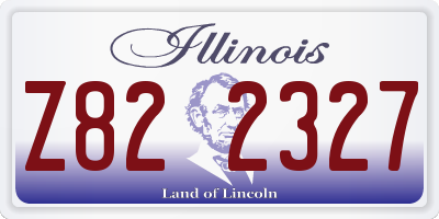 IL license plate Z822327