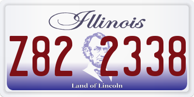 IL license plate Z822338