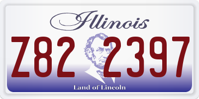 IL license plate Z822397