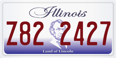 IL license plate Z822427