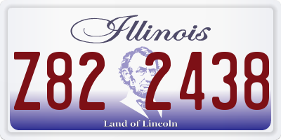 IL license plate Z822438