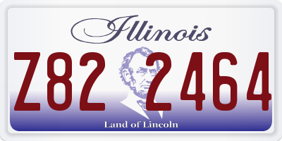 IL license plate Z822464