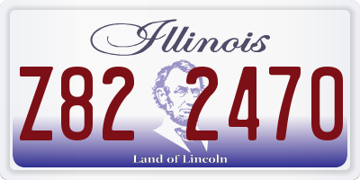 IL license plate Z822470