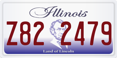 IL license plate Z822479