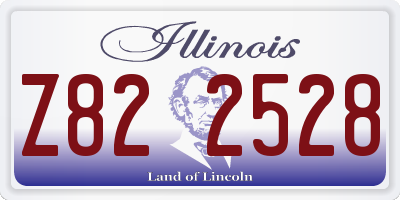 IL license plate Z822528