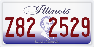 IL license plate Z822529