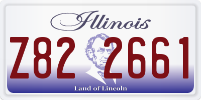IL license plate Z822661