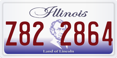 IL license plate Z822864