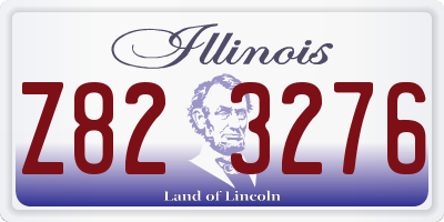 IL license plate Z823276