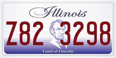 IL license plate Z823298