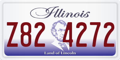 IL license plate Z824272