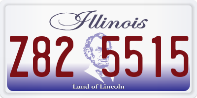 IL license plate Z825515