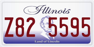 IL license plate Z825595