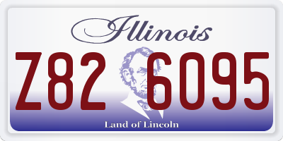 IL license plate Z826095