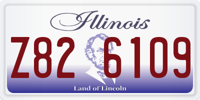 IL license plate Z826109