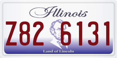 IL license plate Z826131