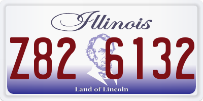 IL license plate Z826132