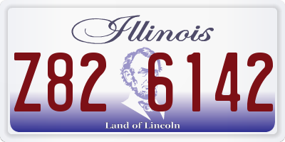 IL license plate Z826142