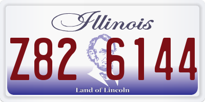 IL license plate Z826144