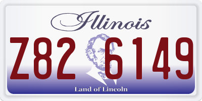 IL license plate Z826149