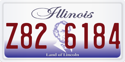 IL license plate Z826184