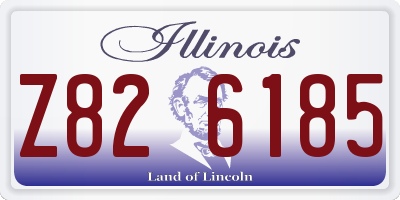 IL license plate Z826185