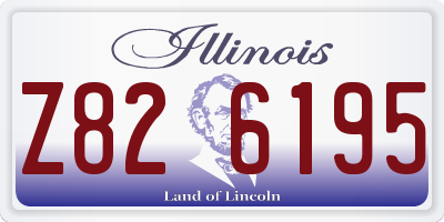 IL license plate Z826195