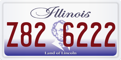 IL license plate Z826222