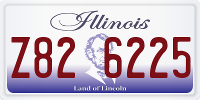 IL license plate Z826225