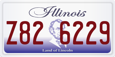 IL license plate Z826229
