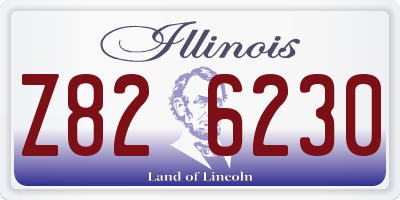 IL license plate Z826230