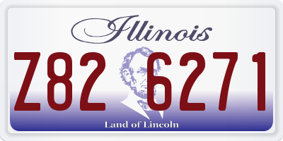 IL license plate Z826271