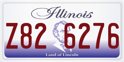 IL license plate Z826276