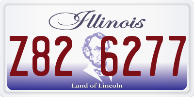 IL license plate Z826277