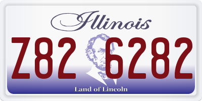 IL license plate Z826282