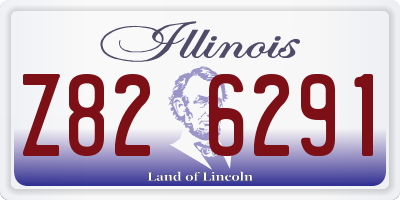 IL license plate Z826291