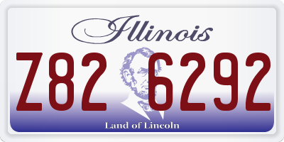 IL license plate Z826292