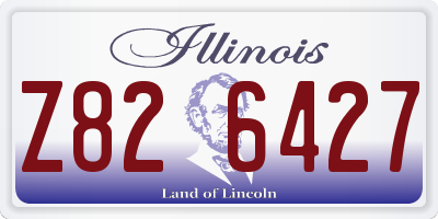 IL license plate Z826427