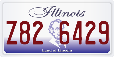 IL license plate Z826429