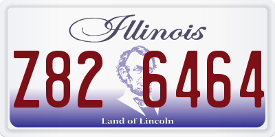 IL license plate Z826464