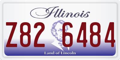 IL license plate Z826484