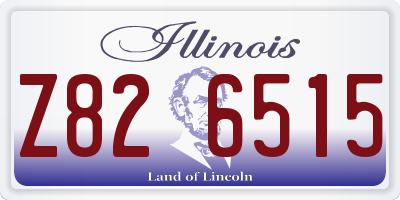 IL license plate Z826515
