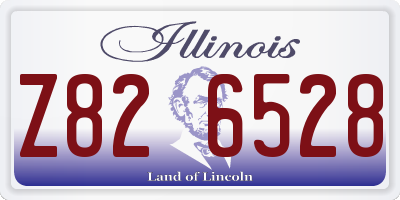 IL license plate Z826528