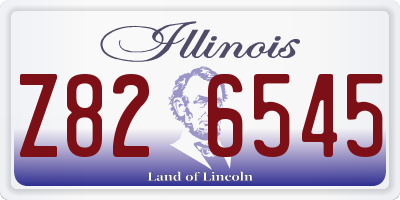 IL license plate Z826545