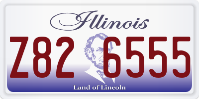 IL license plate Z826555