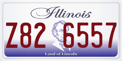 IL license plate Z826557