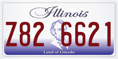 IL license plate Z826621