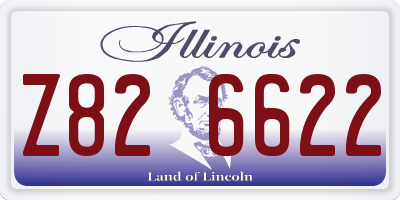 IL license plate Z826622