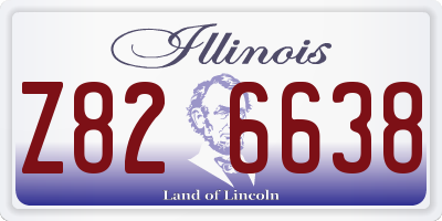 IL license plate Z826638