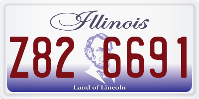 IL license plate Z826691